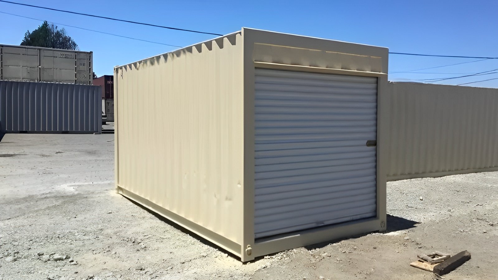16Ft Storage Container With Roll-Up Door - Image 3