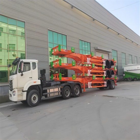 20ft 2 Axle Skeletal Cart Trailer - Image 4