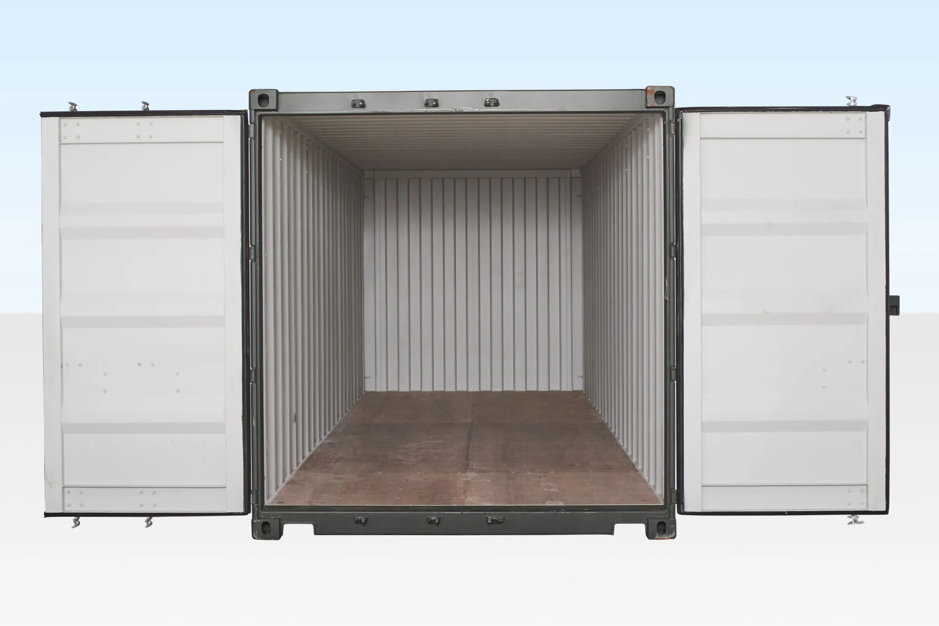 20Ft Shipping Container (One Trip) – Dark Green - Image 8