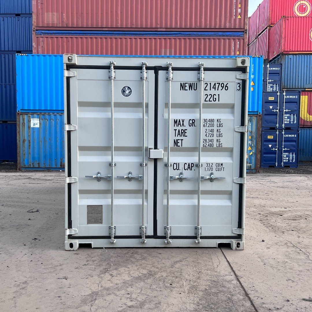 20Ft Shipping Container (One Trip) – White - Image 4