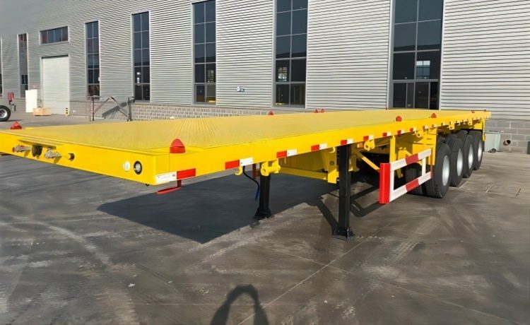 4 Axle Semi Flatbed Trailer - Image 2