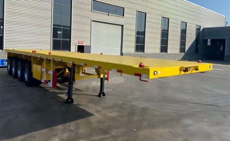 4 Axle Semi Flatbed Trailer - Image 3