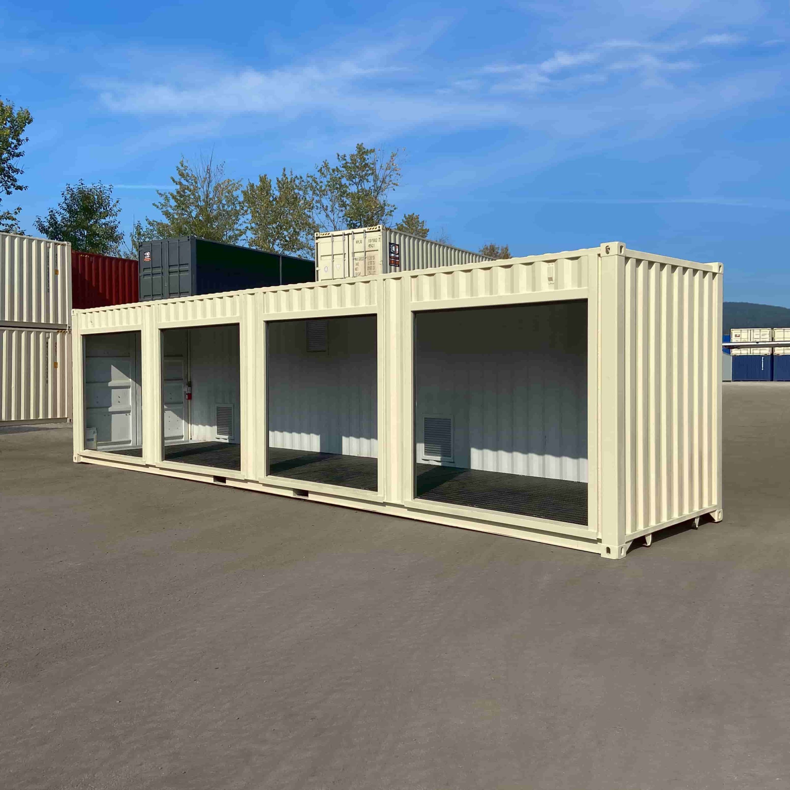 40ft High Cube Container with 4 Roll-Up Side Doors - Image 6