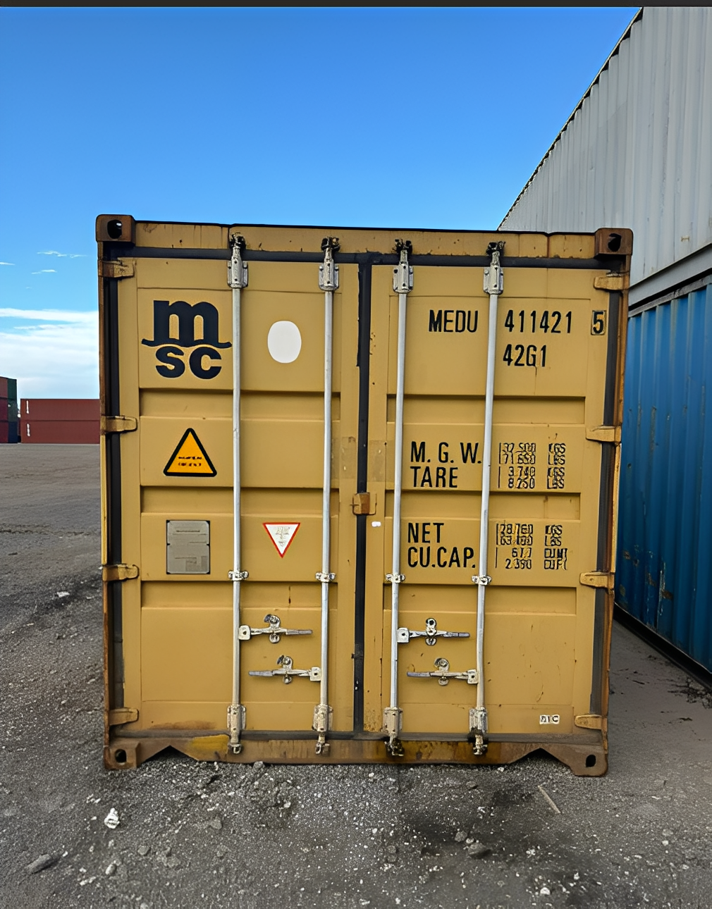 40Ft X 8Ft Used Shipping Container – Standard - Image 2