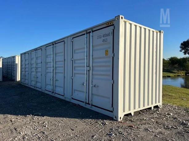 40ft Shipping Container with Four Side Doors One Trip - Image 2