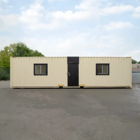 40’HC Office Container – Vinyl Drywall Finished