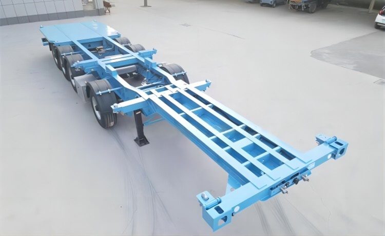 45ft 4 Axle Skeletal Container Trailer - Image 4