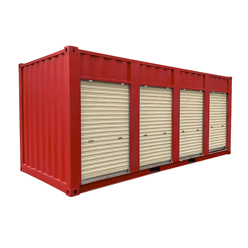 40ft High Cube Container with 4 Roll-Up Side Doors - Image 4