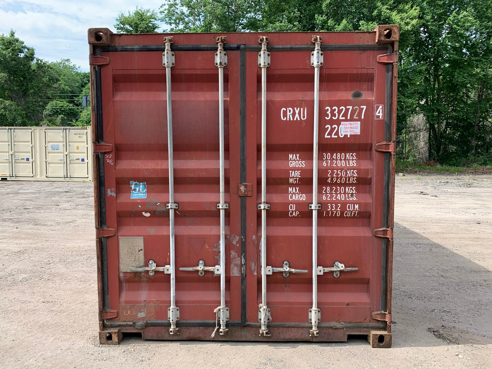 20ft x 8ft Used Shipping Container - Image 3