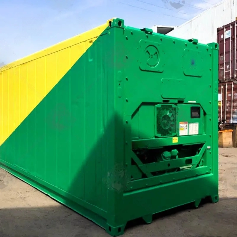 40Ft High Cube One Trip Reefer Container - Image 3