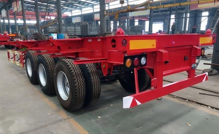40Ft 3 Axle Skeletal Container Trailer - Image 3